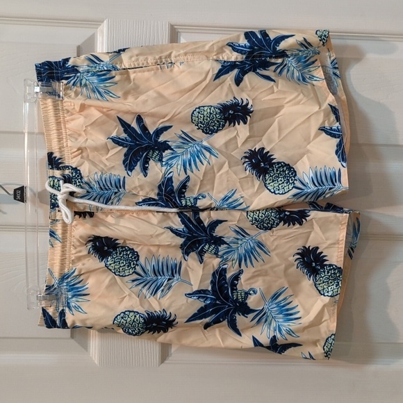 Janmid Men's Swim Trunks Quick with Pockets and Mesh Lining Med - Picture 1 of 6